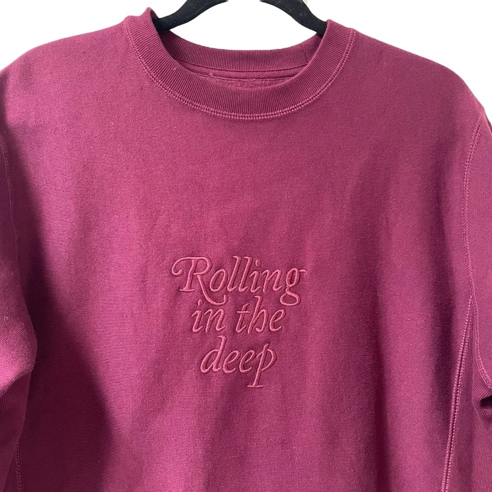 Adele Rolling in the Deep Crewneck Sweatshirt - Picture 2 of 5